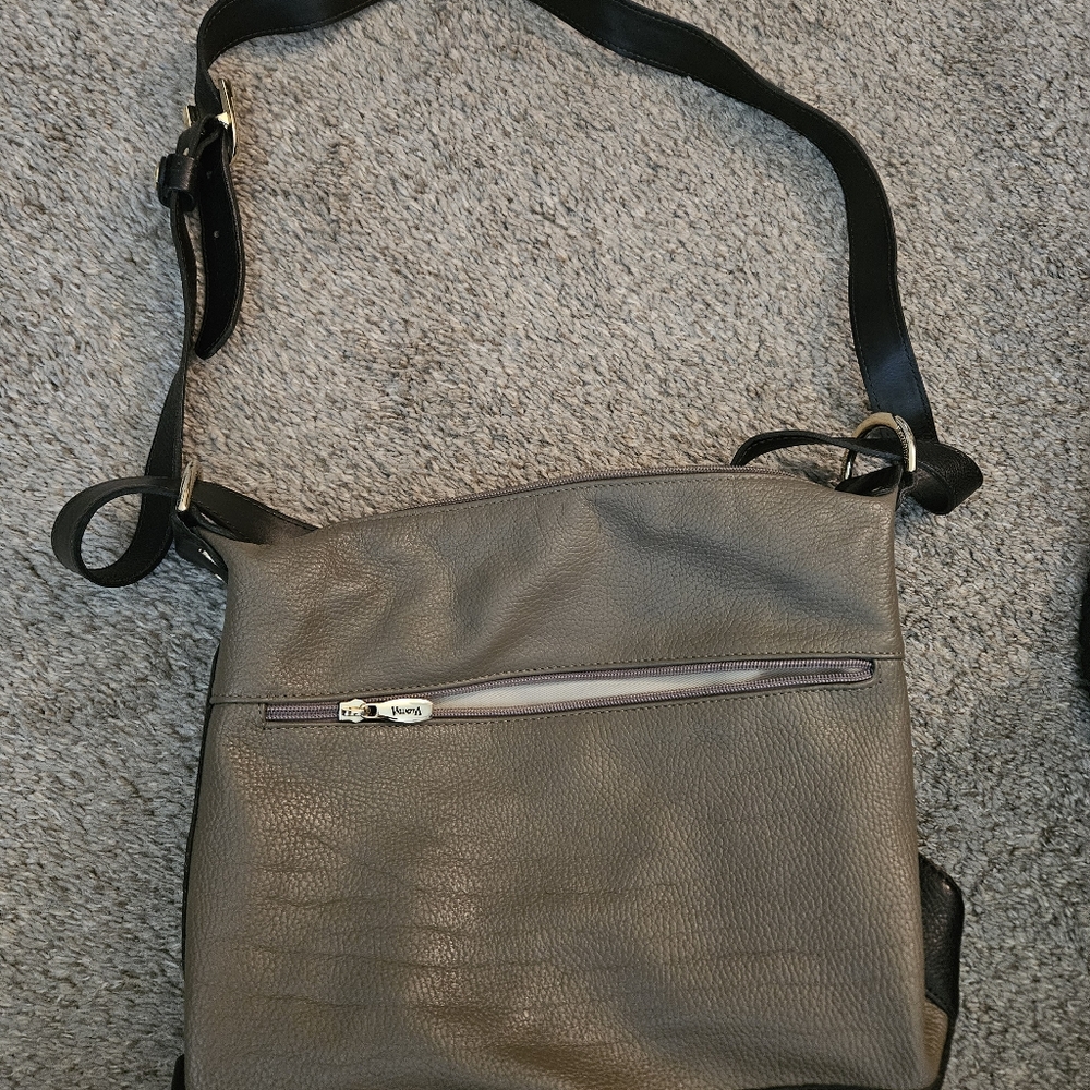 Stylish Brown Leather Men's Bag